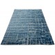 Niebieski dwupoziomowy żakardowy nowoczesny dywan Brinker Feel Good Carpets Gabbeh Loom Zakard Blue 160x230cm