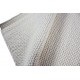 Luksusowy EKO dywan płasko tkany Tisca Hudso biały 200x250cm 100% wełna filcowana zaplatany dwustronny
