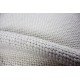 Luksusowy EKO dywan płasko tkany Tisca Hudso biały 200x200cm 100% wełna filcowana zaplatany dwustronny