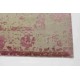 Ekskluzywny dywan jedwabny z Nepalu deseń abstrakcyjny vintage 250x306cm luksus jedwab z bananowca i wełna róż