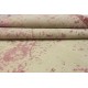 Ekskluzywny dywan jedwabny z Nepalu deseń abstrakcyjny vintage 250x306cm luksus jedwab z bananowca i wełna róż