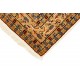 Wełniany ręcznie tkany dywan Mir Saruk z Indii 120x180cm orientalny beżowy