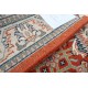 Wełniany ręcznie tkany dywan Herati Fein z Indii 90x160cm orientalny  wart 4300zł czerwony