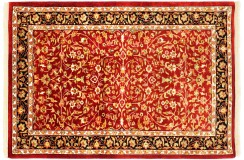 Tradycyjny piękny dywan premium Saruk z Indii ok 90x150cm 100% wełna oryginalny ręcznie tkany perski