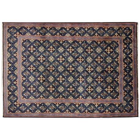 Ręcznie tkany ekskluzywny dywan Mud (Moud) sygnowany ok 210x300cm piękny oryginalny gęsty perski wełna kork i jedwab