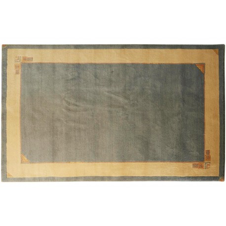 Ręcznie tkany 100% wełniany dywan Nepal (Indie) Musa Blue 170x240cm wart 8450zł