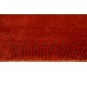 Miękki dywan Gabbeh Handloom Grass w pasy wełna wiskoza czerwony140x200cm