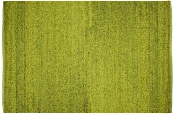 LUKSUSOWY zaplatany dywan BRINKER FEEL GOOD CARPETS Monopoly 409 green 100% wełna filcowana 200x300cm