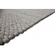 LUKSUSOWY zaplatany dywan BRINKER FEEL GOOD CARPETS Genua Cloud white biały 100% wełna filcowana 200x250cm