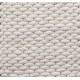 LUKSUSOWY zaplatany dywan BRINKER FEEL GOOD CARPETS Genua Cloud white biały 100% wełna filcowana 200x300cm