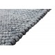 LUKSUSOWY zaplatany dywan BRINKER FEEL GOOD CARPETS Genua sky blue niebieski 100% wełna filcowana 170x230cm