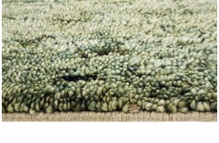 Zielony cieniowany gruby dywan Brinker Feel Good Carpets Gabbeh Mateo 170x230cm 100% wełna filcowana