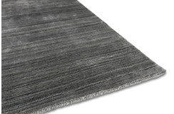 Gładki dywan Gabbeh Brinker Carpets Palermo Casle Grey 170x230cm wełna wiskoza