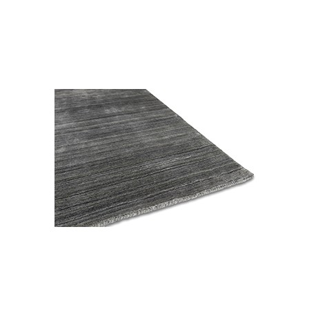 Gładki dywan Gabbeh Brinker Carpets Palermo Casle Grey 170x230cm wełna wiskoza