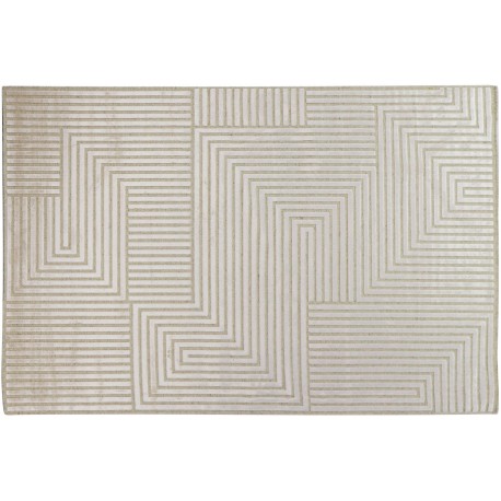 Płasko tkany dwupoziomowy dywan Brinker Feel Good Carpets Chiara 1114 z elementami 3D 160x230cm