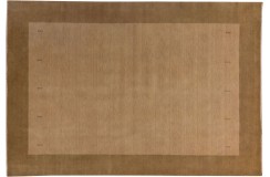 Beżowy  dywan z deseniem 100% wełniany ekskluzywny Gabbeh Lori Loom Indie 140x200cm gęsty