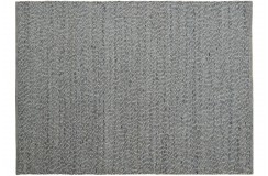 Brązowo-szary dwustronny płasko tkany kilim berber dywan Paulig Beat Tweed 100% wełniany 170x240cm