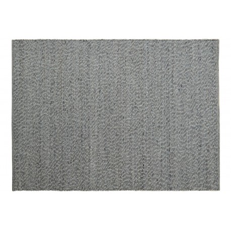 Brązowo-szary dwustronny płasko tkany kilim berber dywan Paulig Beat Tweed 100% wełniany 170x240cm